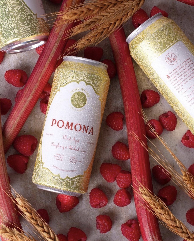 Raspberry Rhubarb Pomona | Four Winds Brewing
